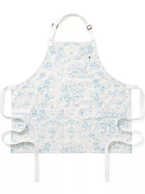 Hedley and Bennett x LoveShackFancy Cropped Essential Apron- Vintage Sea
